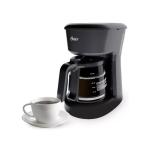 Cafetera Oster De 12 Tazas Con Filtro Permanente BVSTDCS12B
