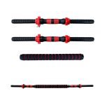 Kit De Mancuernas Termoforradas  20Kg SC-80015-20 + Muñequeras De Compresión Focus - Imagen 3