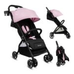 Coche Para Bebe Compacto Flex Pink Autoplegable JCBX6P BebeSit Redicol