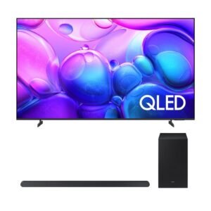 Combo Televisor Samsung SmartTV 55" QLED 4K + Barra De Sonido HW-S700D/ZL