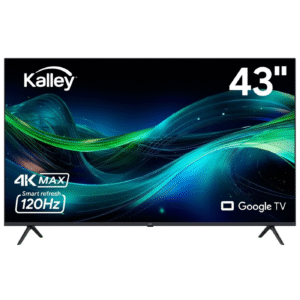 Televisor KALLEY 43" Pulgadas 108 cm 43G315 4K UHD MAX LED Smart TV Google