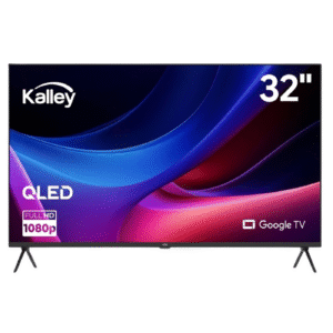 Televisor KALLEY 32" Pulgadas 80 cm 32GQ200 FHD QLED Smart TV Google