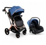 Coche Para Bebé Travel System Gold LX Azul Bebesit - Imagen 2