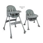 Silla Comedor Para Bebé Vancouver Gray AK2038GY BebeSit - Imagen 3
