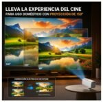 Mini Proyector 2000 Lúmenes S23 Huge - Imagen 5