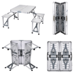 Mesa  Plegable Camping 4 Asientos LTZ-01 Vtv - Imagen 4