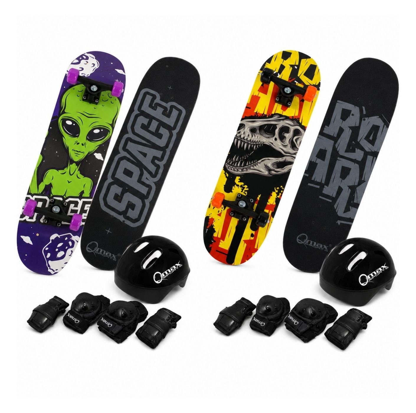 1 Set Skateboard Colors Qmax - Imagen 1