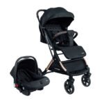 Coche Travel System Compacto Pixel Premium Black Bebesit