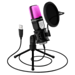 Micrófono Condensador USB RGB SF-666R Huge