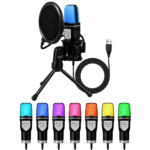 Micrófono Condensador USB RGB SF-666R Huge - Imagen 3