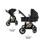 Coche Spring Gold Black Premium Bebesit - Imagen 3