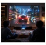 Proyector Inteligente 4En1 VideoJuegos y Karaoke HCS350 PLUS Huge - Imagen 4