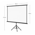 Telon Para Proyector 72" + Tripode Huge - Imagen 4