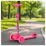 Tri Scooter Monopatin Maxi 2 Girl Pink Qmax - Imagen 5