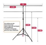 Telon Para Proyector 72" + Tripode Huge - Imagen 5