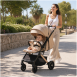 Coche Paseador para Bebé 2 en 1 AG9155 Plegable Compacto BBL - Imagen 6