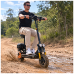 Patineta Eléctrica Scooter M5 Pro Todo Terreno FullGan - Imagen 6