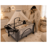Cuna Corral Plegable Para Bebe PY-108 BBL - Imagen 6