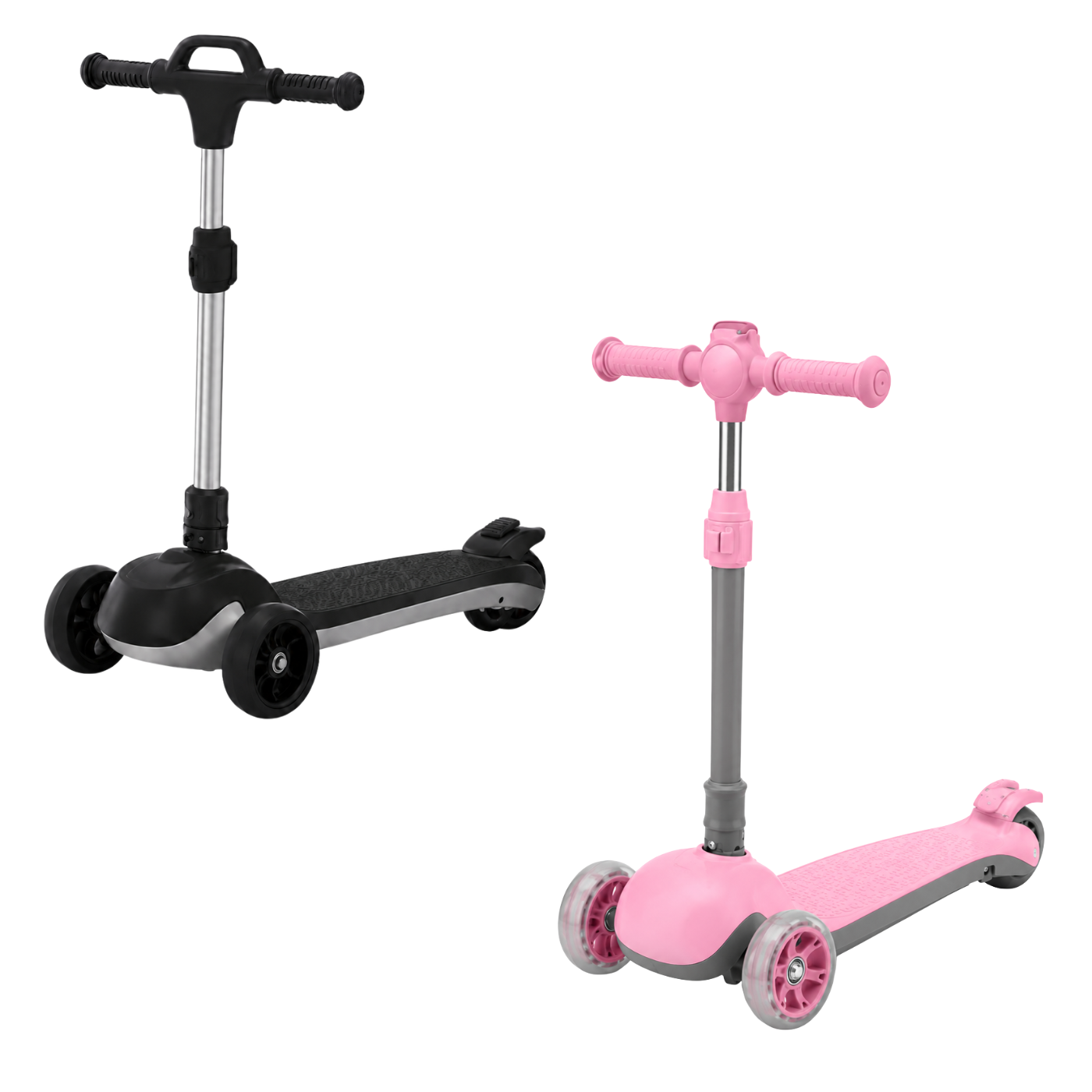 LYD Patineta Scooter Eléctrica Infantil 3 Ruedas Luces LED FG-051-02 FullGan - Imagen 1