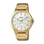 Reloj Para Hombre Casio Original MTP-V300G-7AUDF BluM