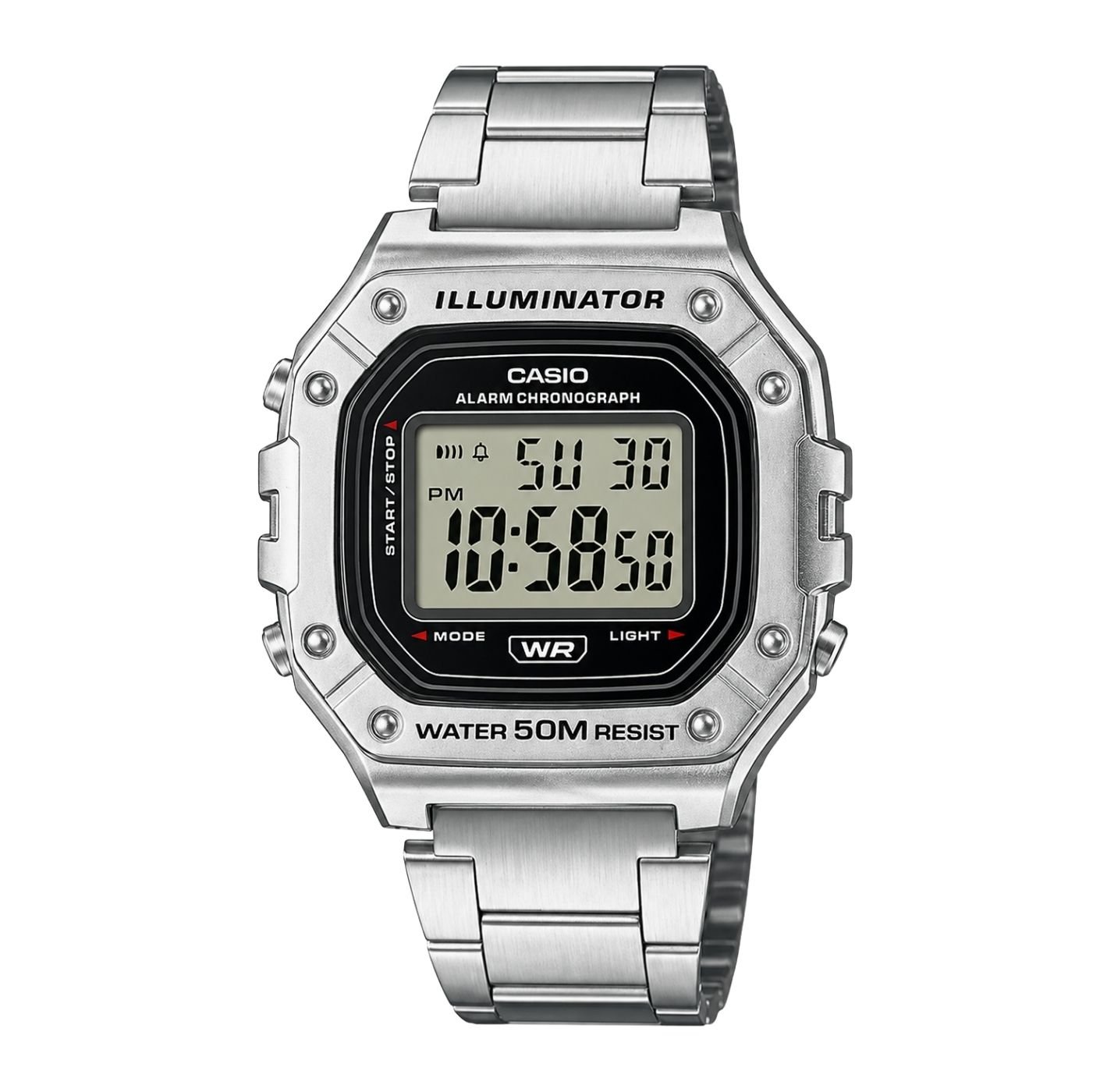 1 Reloj Para Hombre Casio Original W-218HD-1AVDF BlueM - Imagen 1