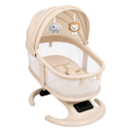 Cuna Mesedora Electrica Para Bebe 3En1 30911 BBL - Imagen 4