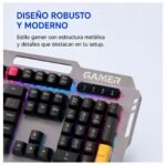 Teclado Gamer Alámbrico Base Metálica K911 TM - Imagen 4