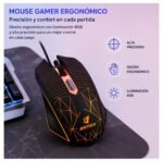 Combo Teclado Y Mouse Gamer RGB Alámbrico KM950 TM - Imagen 5
