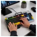 Teclado Gamer Alámbrico Base Metálica K911 TM - Imagen 7