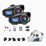 Intercomunicador Para Moto Doble Q58 Max Huge