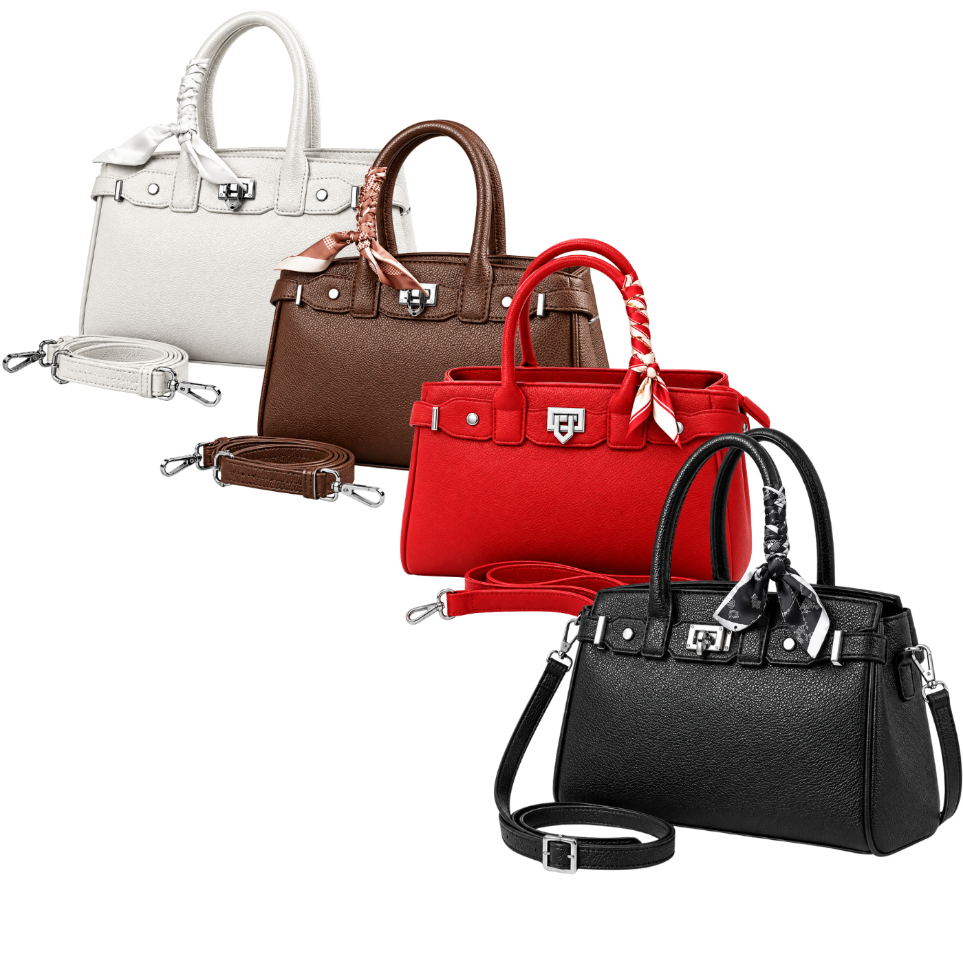 1 Cartera Elegante para Mujer con Correa LD01-26 BluM - Imagen 1