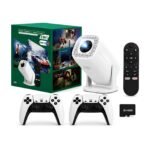 Proyector Con Juegos + Comando De Voz U5 Huge
