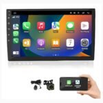 Pantalla CarPlay Radio 10" + Kit GPS y Cámara Reversa Para Auto Huge