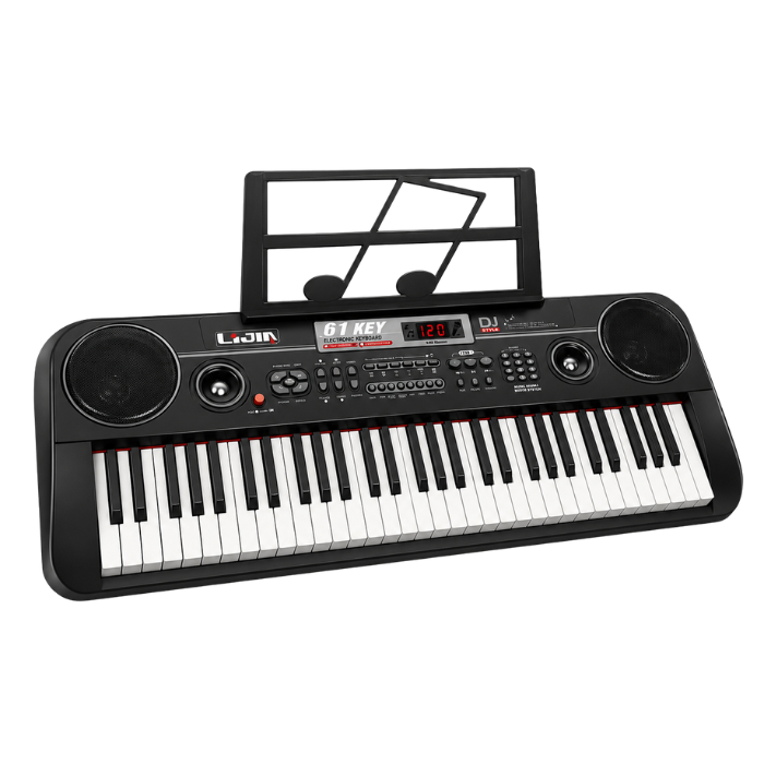 1 Juguete Organeta 61 Teclas Keys Electronic Keyboard 328-20 FullGan - Imagen 1