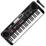Juguete Organeta 61 Teclas Keys Electronic Keyboard 328-20 FullGan - Imagen 2