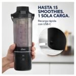 Licuadora Portátil Oster GoMAX 590ml Negro BLSTGFP-B20-000 - Imagen 3