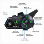 Intercomunicador Para Moto Bluetooth D2X6 Huge - Imagen 3
