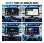 Pantalla Carplay + Camara Reversa Para Carro Huge - Imagen 3