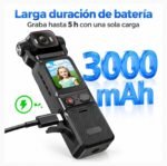 Cámara Deportiva Pocket 4K Wifi L18 Huge - Imagen 3