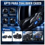 Intercomunicador Para Moto Doble Q58 Max Huge - Imagen 5