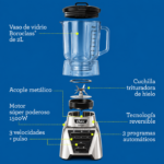 Licuadora Oster Xpert Series Reversible 1500W BLST3A-CPG - Imagen 5