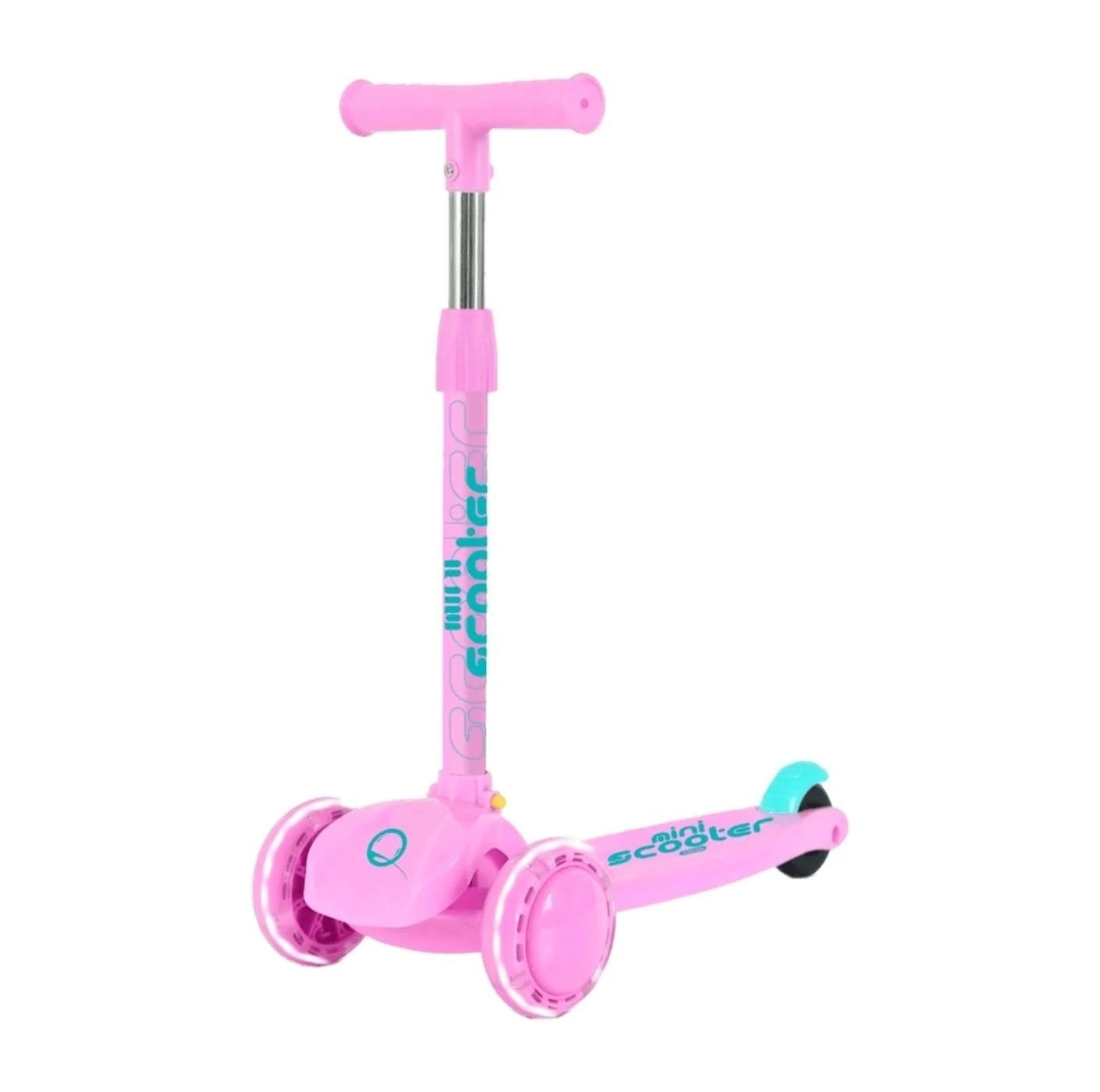 1 Tri Scooter Monopatin Mini Pink Qmax Redicol - Imagen 1