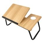 Mesa Plegable, Graduable – Con Portavasos AE0036 Café TM