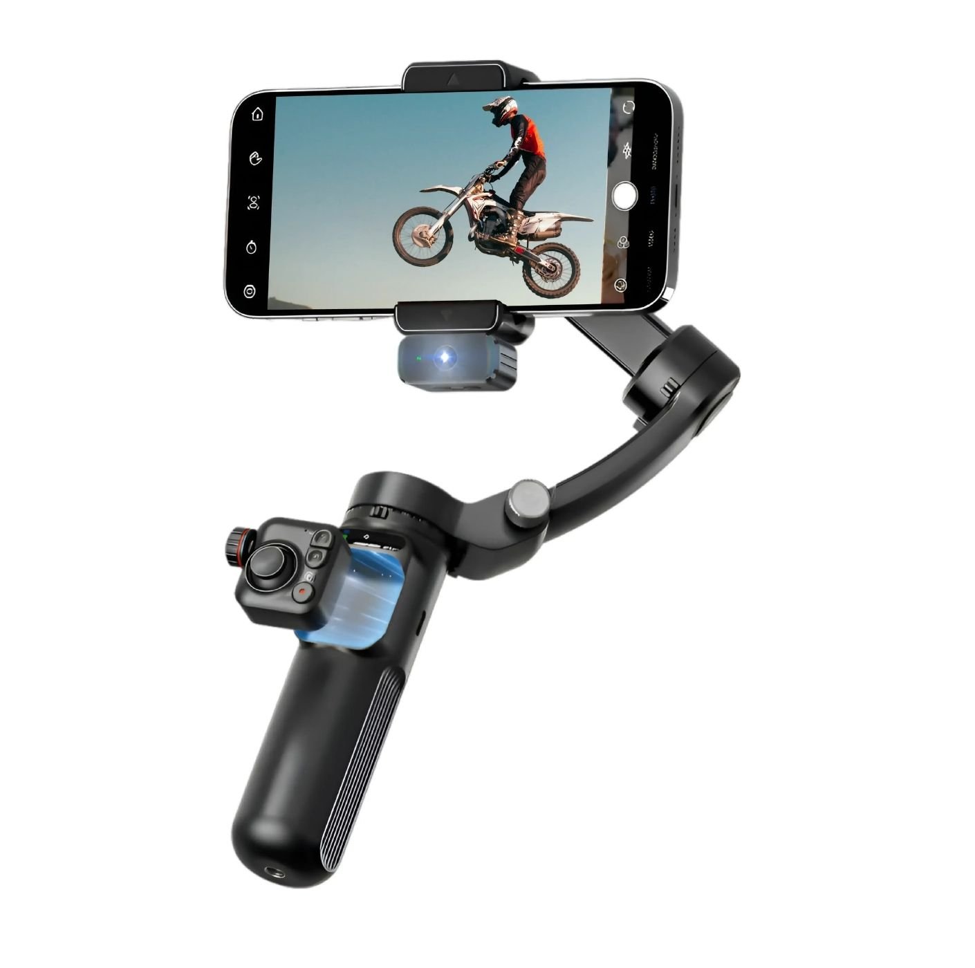 1 Tripode Para Celular Gimbal Stabilizer 3 Axes L-10 Igoma - Imagen 1