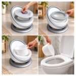 Inodoro Infantil De Lujo Gris Para Bebé BBL - Imagen 5