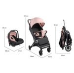 Coche Travel System Compacto Micro Pink Bebesit Redicol - Imagen 5