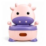 Inodoro Infantil Vaquita Rosa Para Bebé BBL - Imagen 2