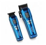 Combo Maquina Peluquera 2En1 Kemei KM-2797 Azul DB - Imagen 2