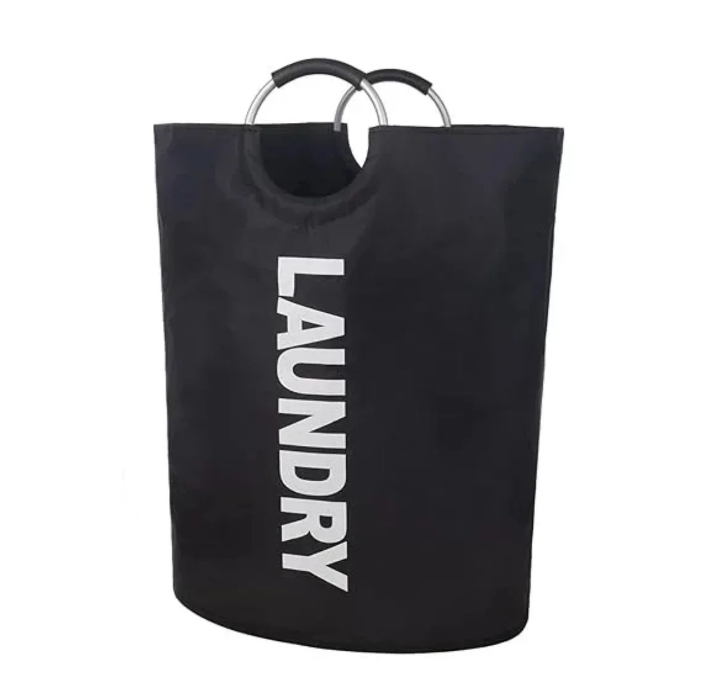 2 Cesta Resistente Para Ropa Sucia IGS-4 Negro TM - Imagen 1