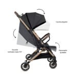 Coche Travel System Compacto Micro Black Bebesit Redicol - Imagen 3